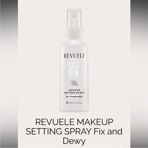 Fix and Dewy Makeup Setting Spray - White